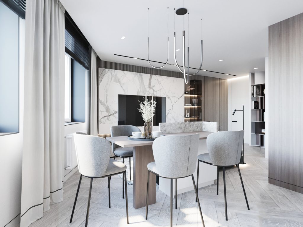 Интерьер квартиры 75м² — ЖК Премьер