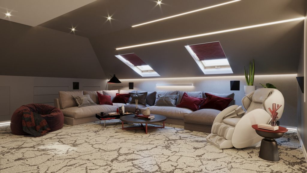 Интерьер загородного дома 400м²